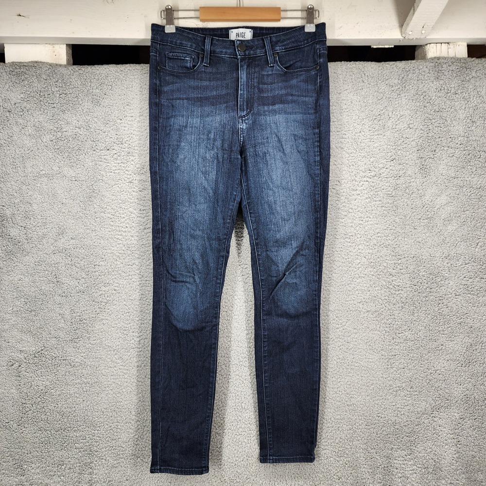 PAIGE Hoxton Ultra Skinny Jeans Dark Wash Women's Size 29